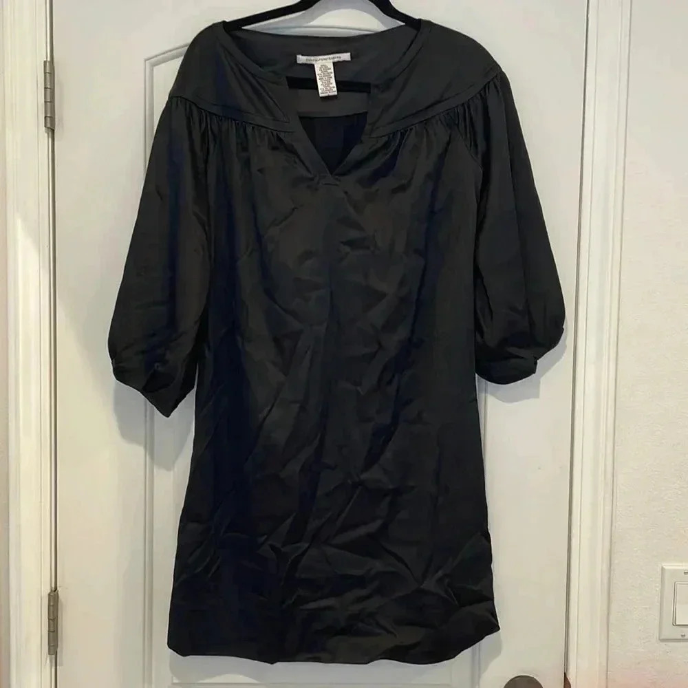 $365 Diane Von Furstenberg Risette Silk Dress Sz 8